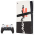 Disney Mickey Mouse Stacked Silhouette Split PlayStation PS5 Skins