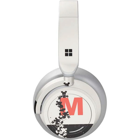 Disney Mickey Mouse Stacked Silhouette Split Surface Headphones Skin