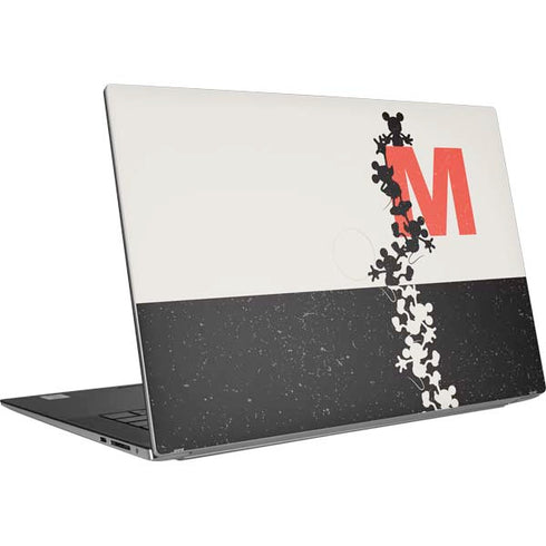 Disney Mickey Mouse Stacked Silhouette Split Dell XPS Skin