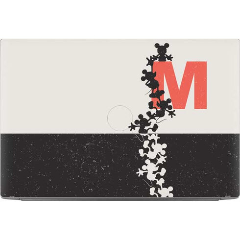 Disney Mickey Mouse Stacked Silhouette Split Dell XPS Skin