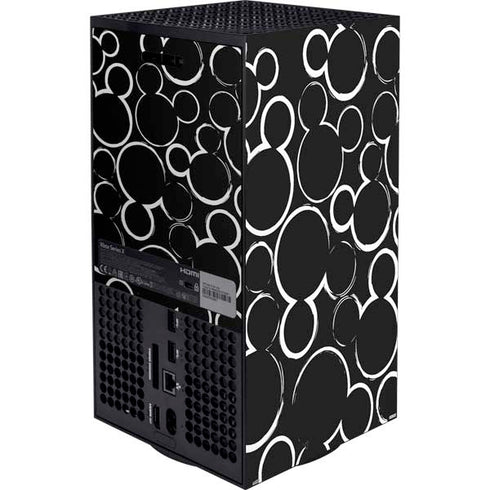Disney Mickey Mouse Logo Pattern Xbox Series X Bundle Skin