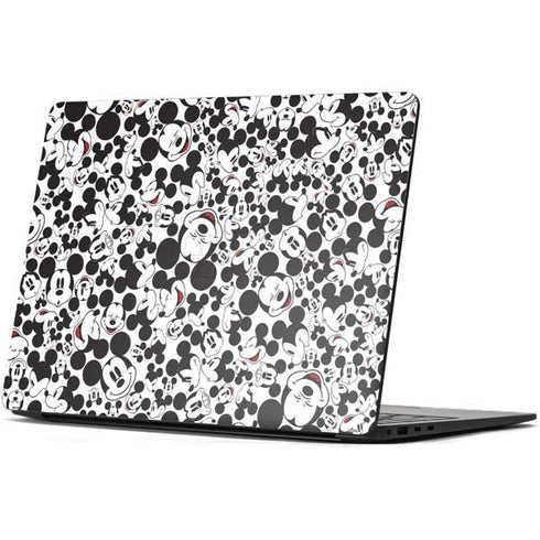 Disney Mickey Mouse Face Pattern Surface Laptop 7 15in Skin