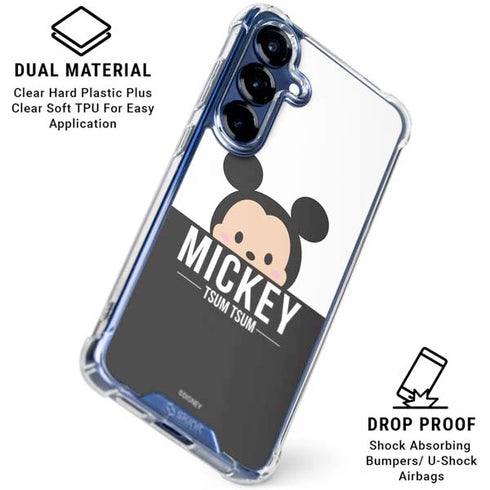 Disney Tsum Tsum Mickey Mouse Galaxy S25 Plus Clear Case