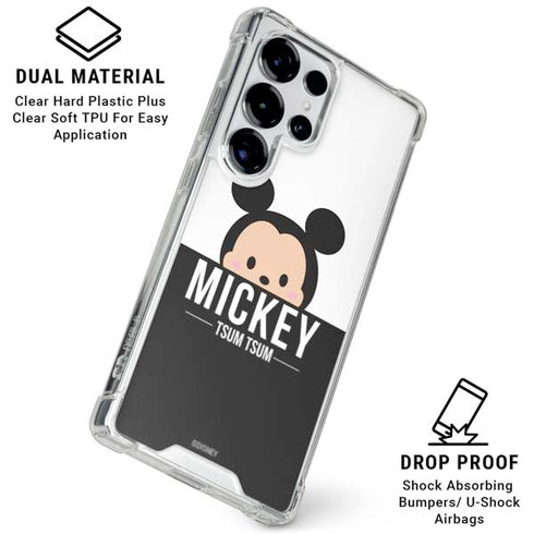 Disney Tsum Tsum Mickey Mouse Galaxy S25 Ultra Clear Case