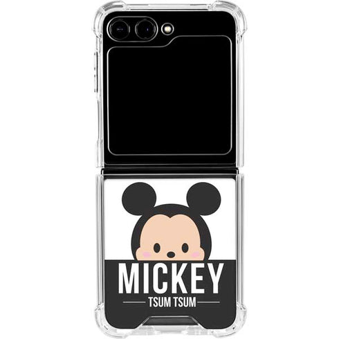 Disney Tsum Tsum Mickey Mouse Galaxy Z Flip6 Clear Case