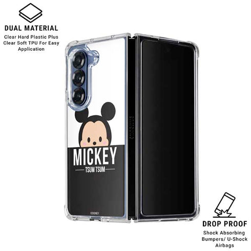 Disney Tsum Tsum Mickey Mouse Galaxy Z Fold6 Clear Case