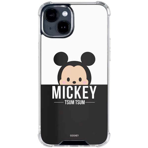 Disney Tsum Tsum Mickey Mouse iPhone 15 Clear Case