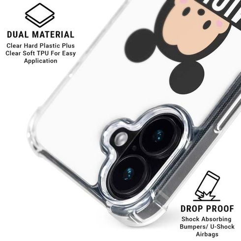 Disney Tsum Tsum Mickey Mouse iPhone 16 Clear Case