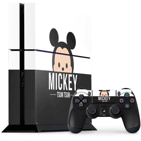Disney Tsum Tsum Mickey Mouse PS4 Console and Controller Bundle Skin