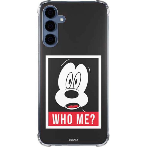 Disney Mickey Mouse Who Me Galaxy A55 5G Clear Case