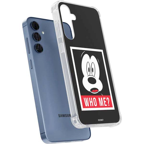 Disney Mickey Mouse Who Me Galaxy A55 5G Clear Case