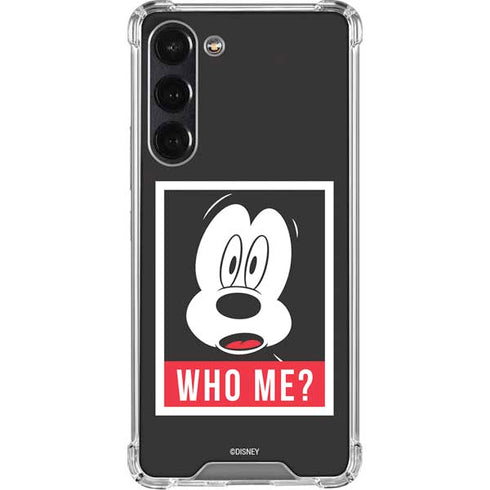 Disney Mickey Mouse Who Me Galaxy S24 FE Clear Case
