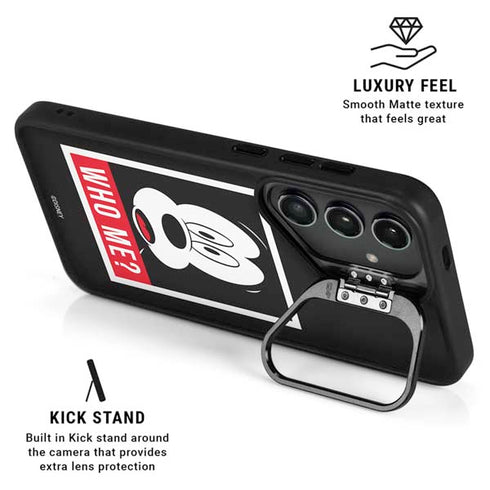 Disney Mickey Mouse Who Me Galaxy S25 Kickstand Case