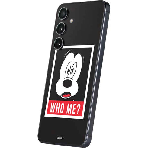 Disney Mickey Mouse Who Me Galaxy S25 Plus Skin