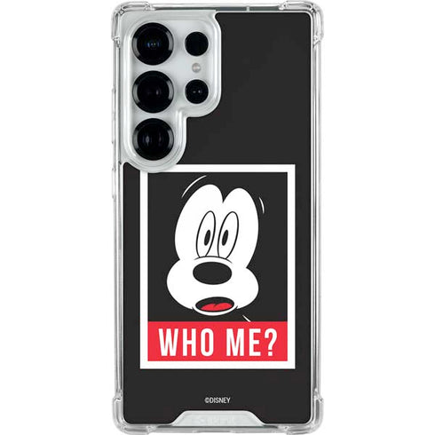Disney Mickey Mouse Who Me Galaxy S25 Ultra Clear Case