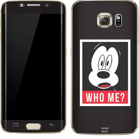Disney Mickey Mouse Who Me Galaxy S7 Edge Skin