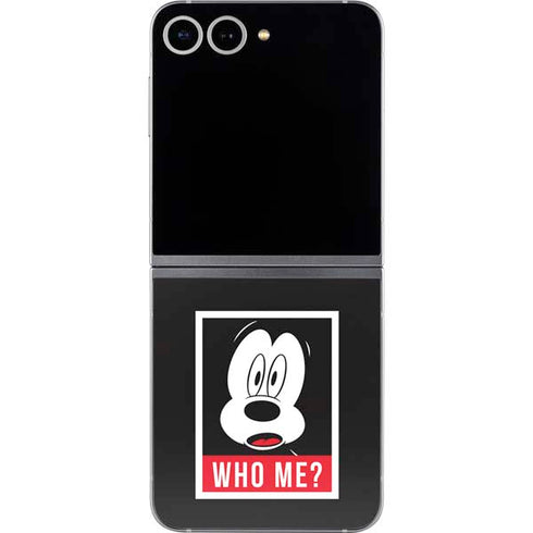 Disney Mickey Mouse Who Me Galaxy Z Flip6 Skin