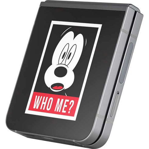 Disney Mickey Mouse Who Me Galaxy Z Flip6 Skin
