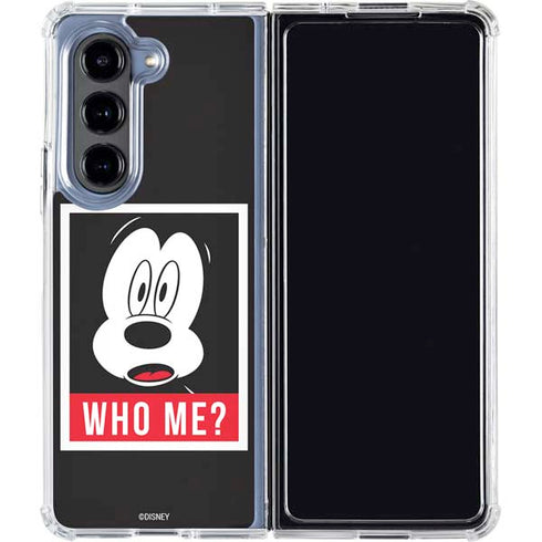 Disney Mickey Mouse Who Me Galaxy Z Fold5 5G Clear Case