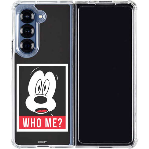 Disney Mickey Mouse Who Me Galaxy Z Fold6 Clear Case