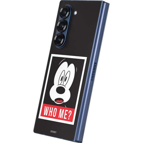 Disney Mickey Mouse Who Me Galaxy Z Fold6 Skin