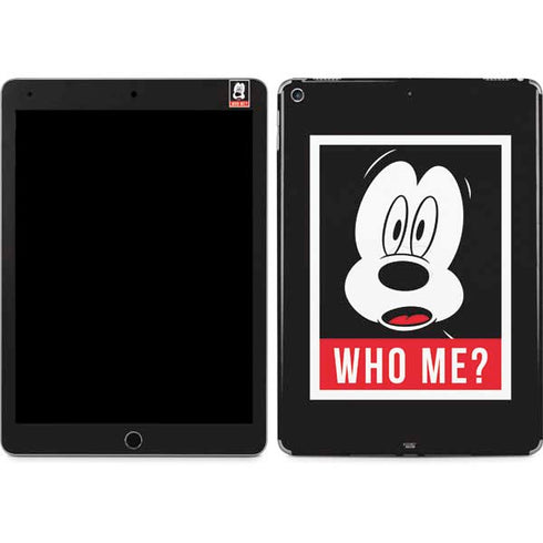 Disney Mickey Mouse Who Me iPad Skins