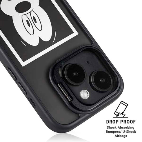 Disney Mickey Mouse Who Me iPhone 15 Kickstand Case