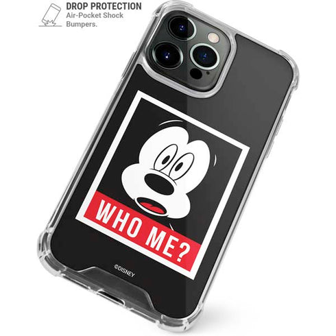 Disney Mickey Mouse Who Me iPhone 15 Pro Max Clear Case