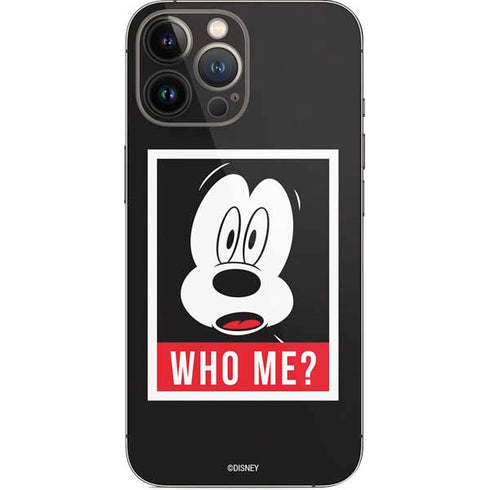 Disney Mickey Mouse Who Me iPhone 15 Pro Max Skin