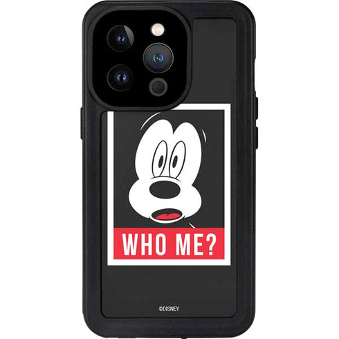 Disney Mickey Mouse Who Me iPhone 15 Pro Waterproof Case