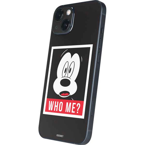 Disney Mickey Mouse Who Me iPhone 15 Skin