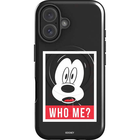 Disney Mickey Mouse Who Me iPhone 16 Magsafe Impact Case