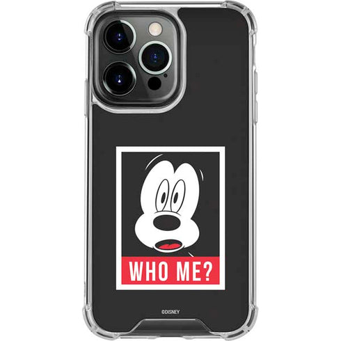 Disney Mickey Mouse Who Me iPhone 16 Pro Clear Case