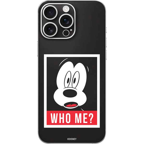 Disney Mickey Mouse Who Me iPhone 16 Pro Max Skin