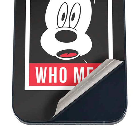 Disney Mickey Mouse Who Me iPhone 16 Skin