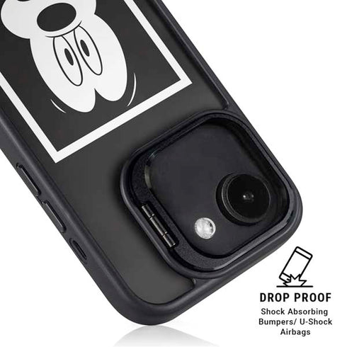 Disney Mickey Mouse Who Me iPhone 16e Kickstand Case
