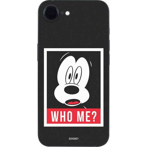 Disney Mickey Mouse Who Me iPhone 16e Skin
