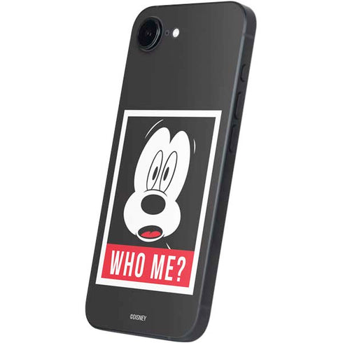 Disney Mickey Mouse Who Me iPhone 16e Skin