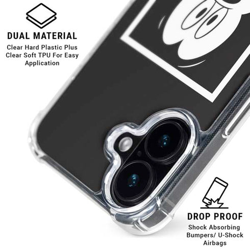 Disney Mickey Mouse Who Me iPhone 17 Clear Case