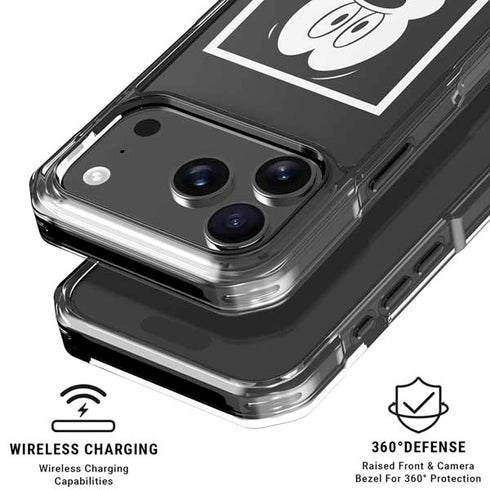 Disney Mickey Mouse Who Me iPhone 18 Pro Clear Case