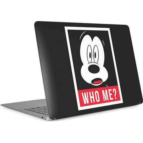Disney Mickey Mouse Who Me Apple MacBook Air Skin
