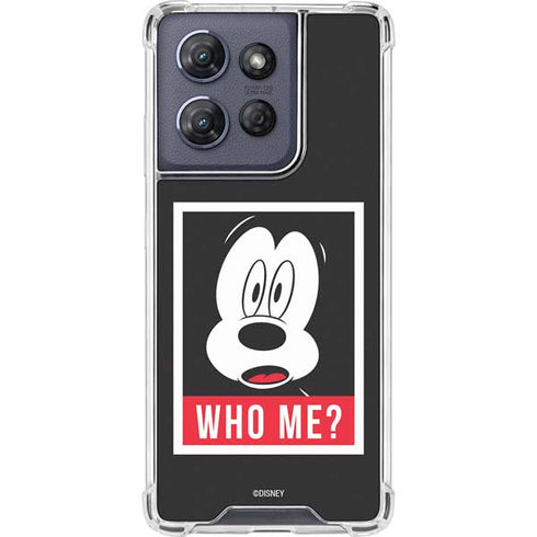 Disney Mickey Mouse Who Me Moto G Play 5G (2025) Clear Case