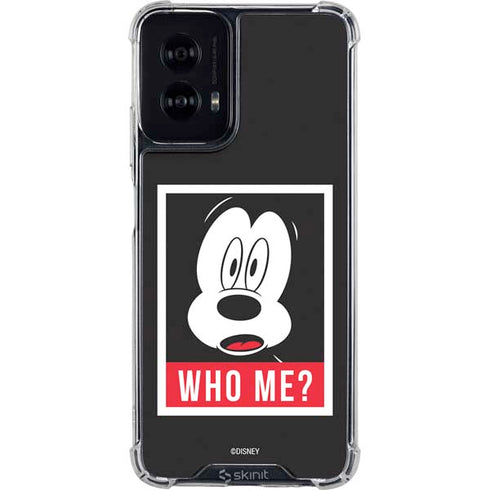 Disney Mickey Mouse Who Me Moto G Power 5G (2024) Clear Case