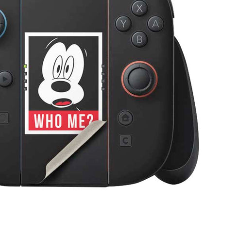 Disney Mickey Mouse Who Me Nintendo Switch 2 (2025) Joy-Con Controller Skin