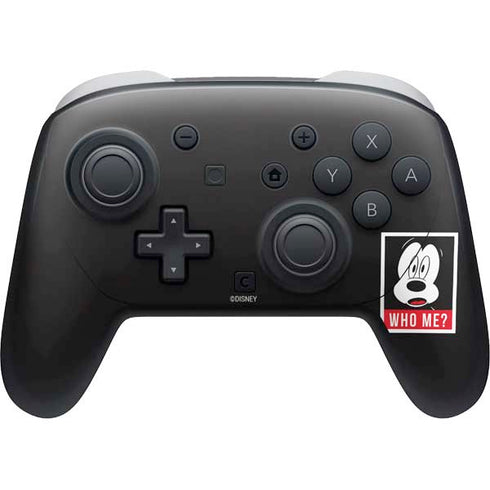 Disney Mickey Mouse Who Me Nintendo Switch 2 (2025) Pro Controller Skin