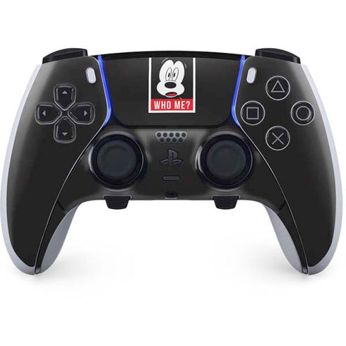Disney Mickey Mouse Who Me PS5 DualSense Edge Pro Controller Skin