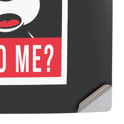 Disney Mickey Mouse Who Me PS5 Pro Console Skin