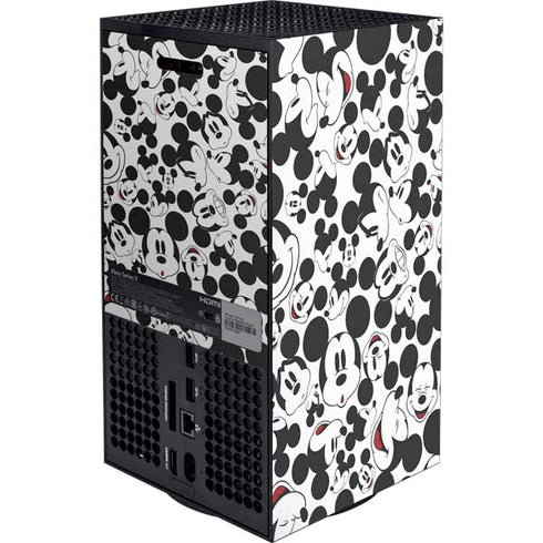 Disney Mickey Mouse Face Pattern Xbox Series X Bundle Skin
