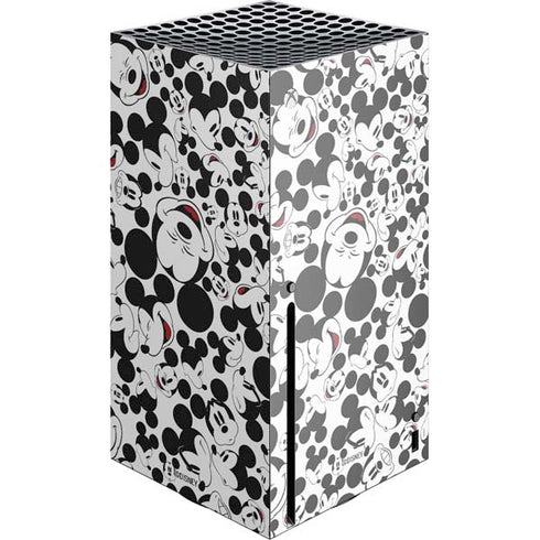 Disney Mickey Mouse Face Pattern Xbox Series X Skins
