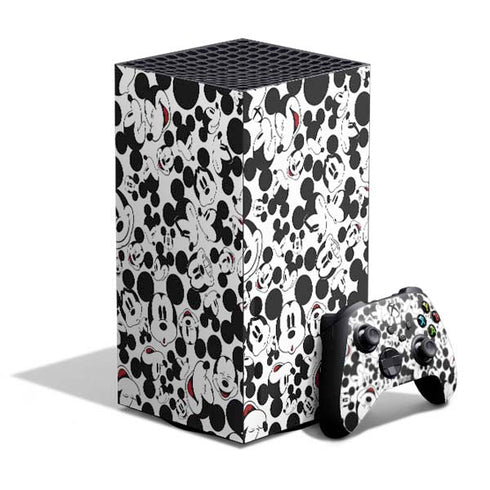 Disney Mickey Mouse Face Pattern XBox Series X Digital Edition Bundle Skin